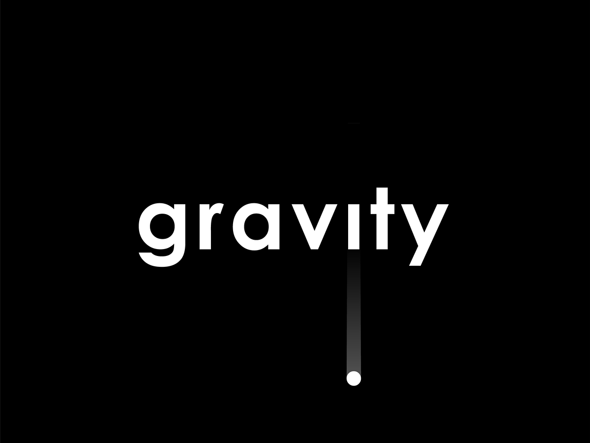 Gravity Wordmark By Finalidea On Dribbble