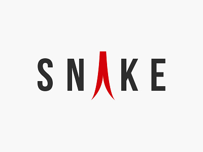 snake wordmark animal clean design flat forkedtongue illustration logo logotype simple snake tongue typography vector wordmark