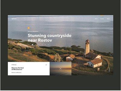 Travel Agency Landing Page landing page tourism travel travel agency travel web travel website uiuxdesign