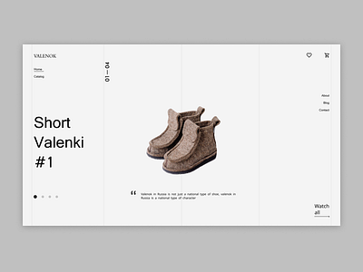 👋 Valenok Shop Design - Valenok Shop Design animation app design boots branding brightlab design graphic design illustration market typography ui uidesign ux uxdesign web design website design