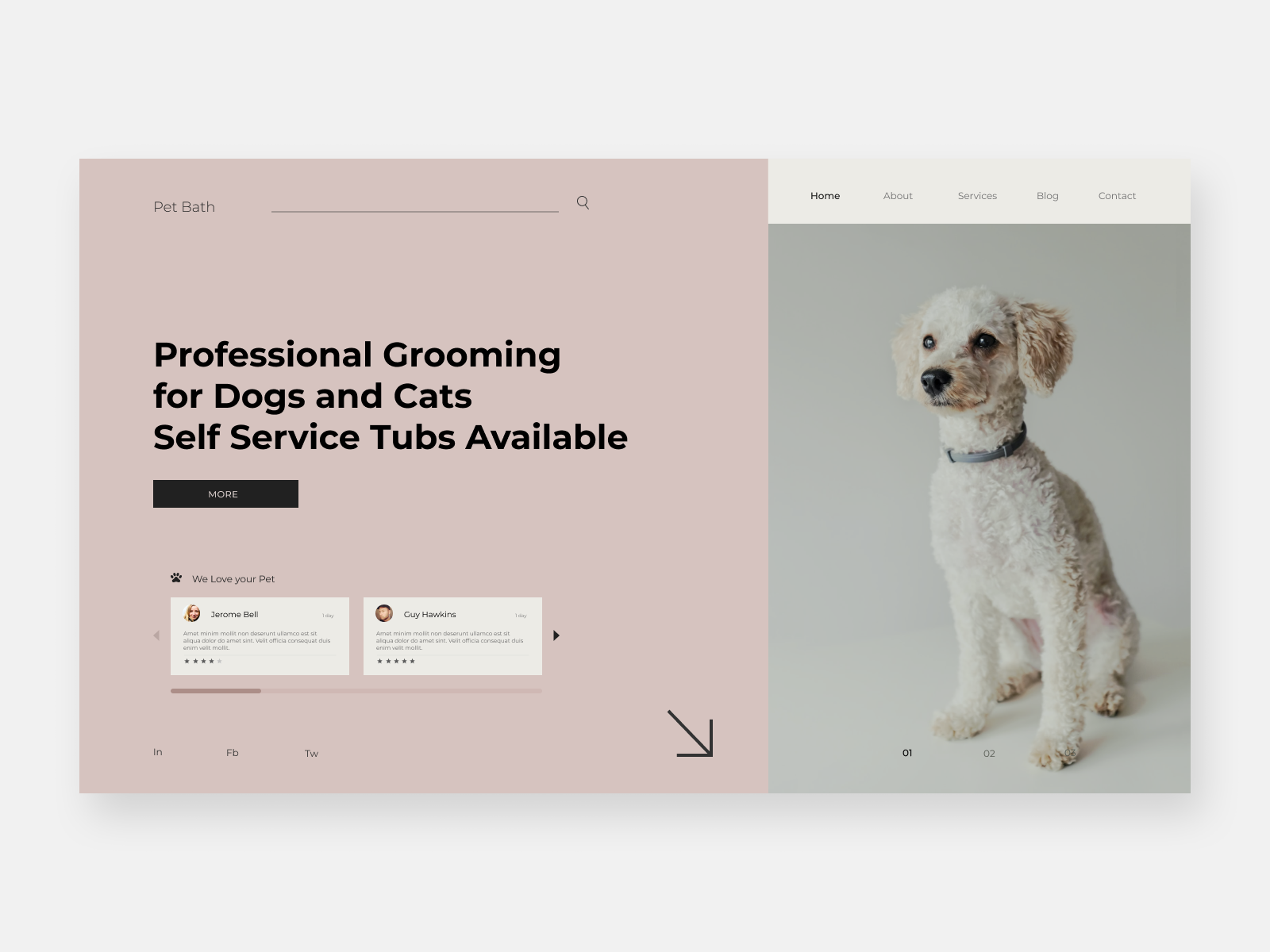 Pet Bath Redesign by Brightlab on Dribbble