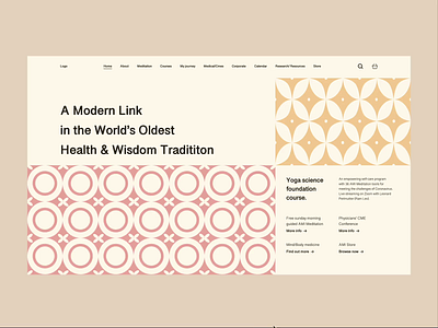 American Meditation Institute Redesign article courses health medical meditation redesign research uidesign uxdesign webdesign website yoga