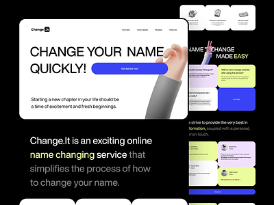 Change.it Concept - Introducing Name Changes