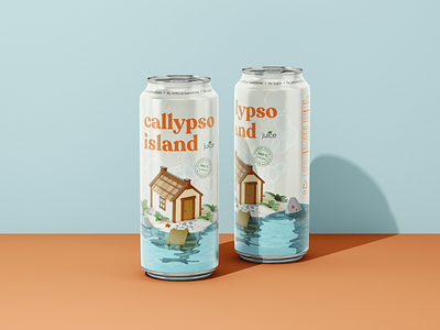 Callypso Island 3D 3d branding design graphic design redesign uidesign uxdesign website design