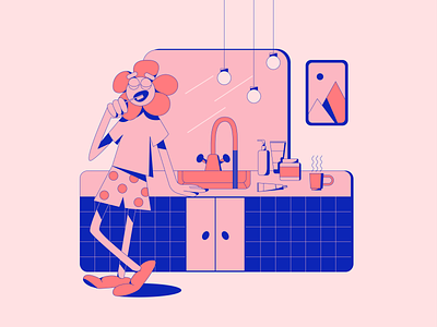 🌅 Illustration | Is Morning a Routine? | Morning Routine app apple application basic calendar checklist design graphic design illustration ios iphone mobile morning motion graphics product simple todo ui uidesign uxdesign