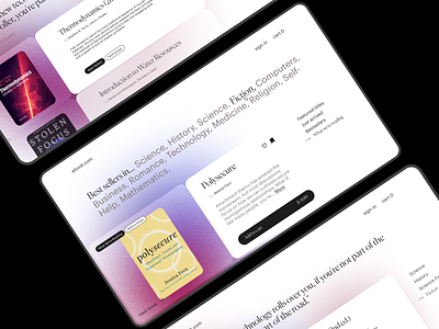 📚 Bookstore Website - Digital Bookstore Experience admin app bookstore chatgpt clean creative dashboard ecommerce logo minimal mobile app design nft redesign ui uidesign uiux usermanagement uxdesign web web app