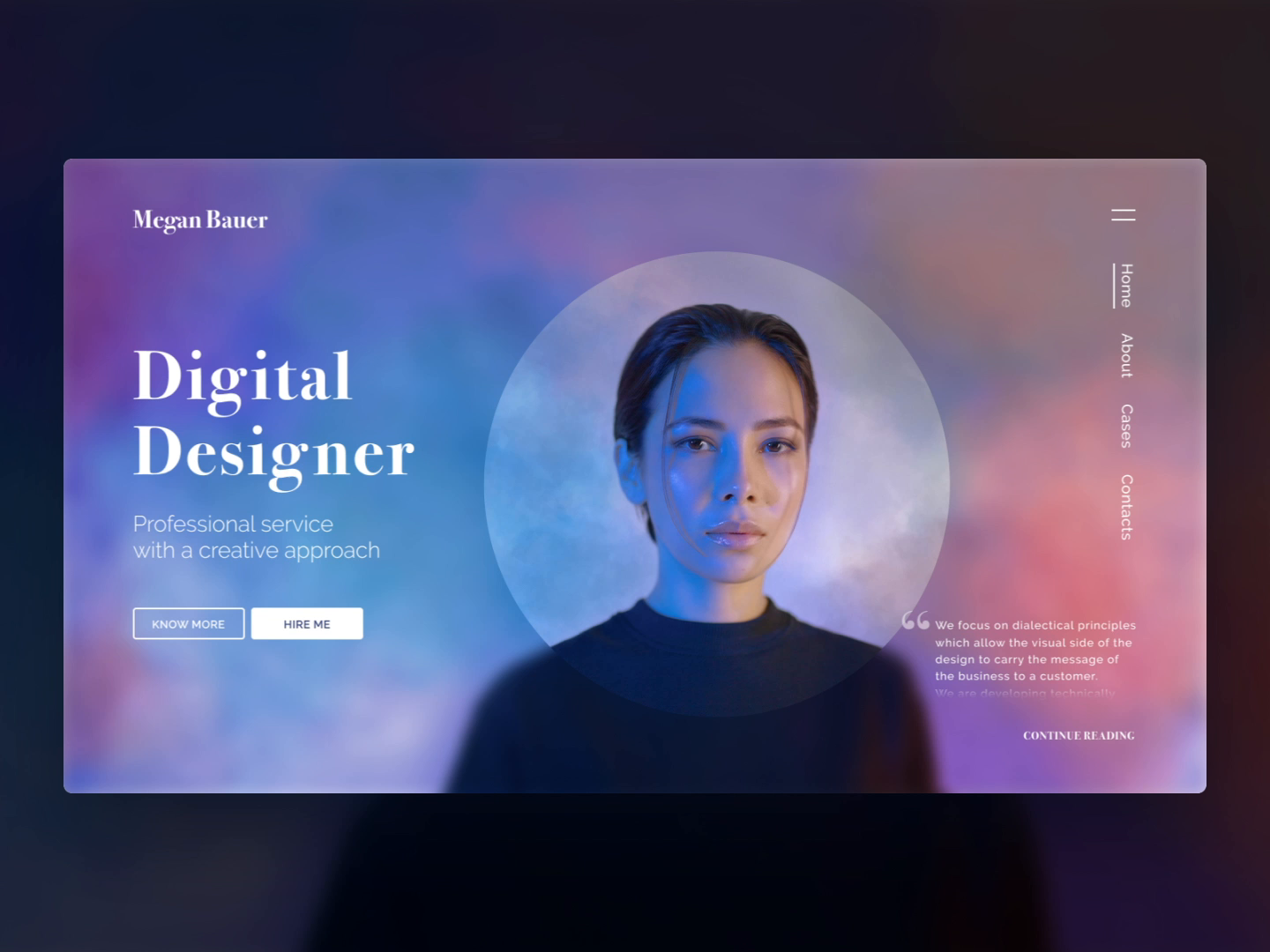 🧚‍♂️ Digital Designer Concept Site for Innovative Digital by Brightlab on Dribbble