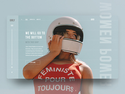 🙈 FML PWR Website & Empowering Web Experience animation branding development female feminism illustration minimal typography ui uidesign ux uxdesign web design website website developers women