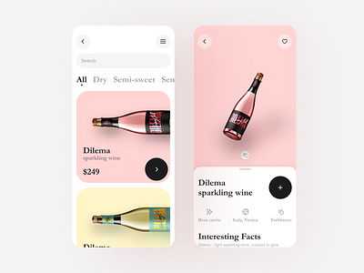 Wine store app