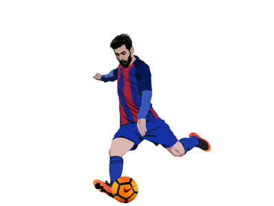 Messi vector_ms