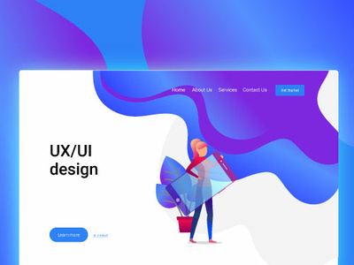 Ui Ux Design Concept illustration ui art uiux design ux web ui design