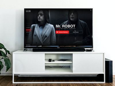 smart tv app design - UI Design Challenge smarttv uidailychallenge uidesign