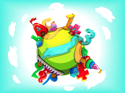 children's mobile games design illustration illustrator minimal vector