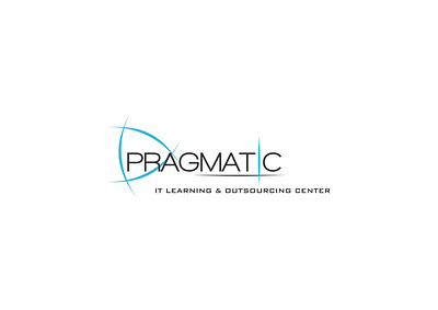 Pragmatic Logo branding design icon it company it logo logo outsource outsourcing software design ui ux vector web