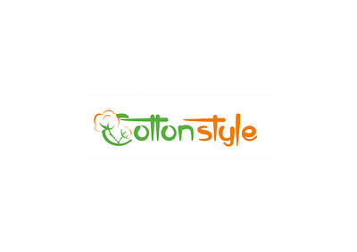 CottonStyle Logo art branding design fashion fashion logo icon illustration logo vector web