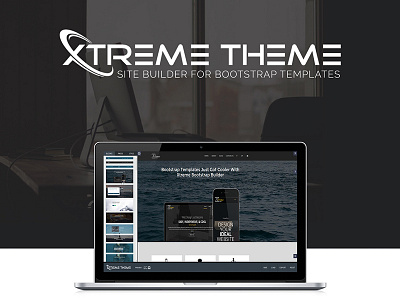 Xtreme Theme Site Builder app bootstrap builder webapp webdesign website builder