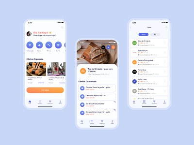 Uaniot. Discounts App. app design ui ux