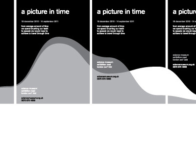 A Picture in Time exhibition graphic design