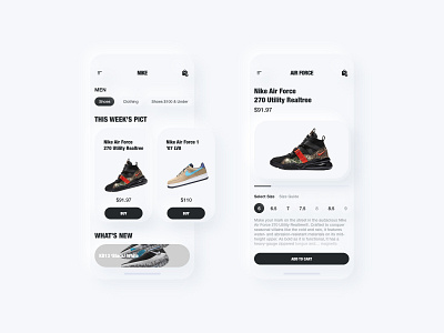 Soft UI Design Sneakers