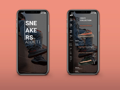Sneakers App adobe aplikasi app design indonesia mobile shoes shop sneaker sneakers ui ui ux ux ux challenge ux design uxd