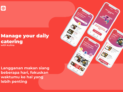 Book Daily Catering App aplikasi catering design food food and beverage food and drink food app food art indonesia mobile project start up ui mobile uiux ux ux ui ux animation ux challenge ux design ux ui design