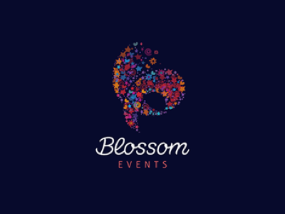 Blossom Events blossom flower initial b