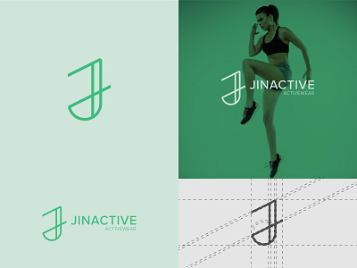 Jinactive | Letter J Minimal Logo Design