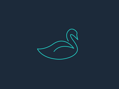 Swan Leaf Minimalist Logo Design animal art brand branding business design designer icon leaf line lineart logo logomark minimal modern monoline outline simple swan symbol