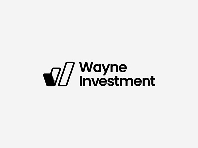 Lettermark W Logo - Wayne Investment brand branding company consulting design icon identity initial investment letter lettermark logo logomark logotype modern monogram simple w
