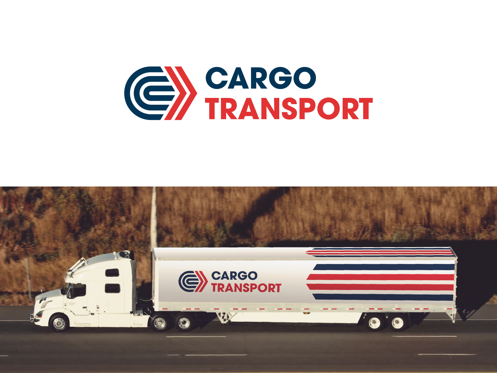 Cargo Transport - Logo Design Concept by Faikar | Logo Designer on Dribbble