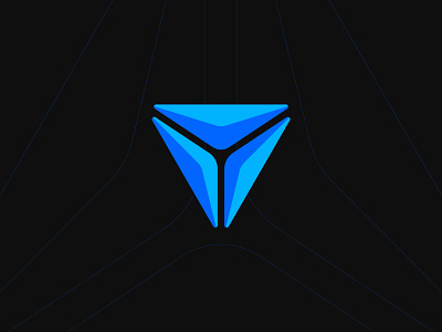 Y + Play Button + Crystal - Logo Exploration