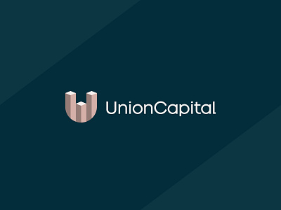 UnionCapital Logo Design architecture brand identity branding building business company construction geometric investment landmark letter u logo design logomark mark minimal modern stocks trading symbol tower venture capital