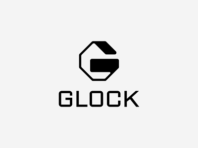 Glock - Bold Lettermark G abstract bold brand branding clean design gun identity letter g lettermark logo logomark minimal modern simple sport strong