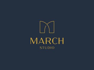 March Studio - Architecture Logo Design