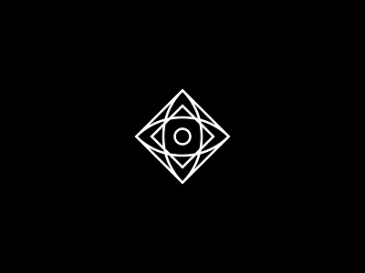Eye Square Logo abstract branding eye geometry identity iris logo design logo designer logomark modern pupil shape square symbol vision