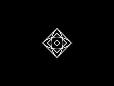 Eye Square Logo abstract branding eye geometry identity iris logo design logo designer logomark modern pupil shape square symbol vision