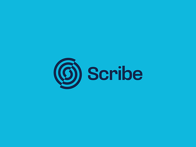 Scribe - Logo Design abstract brand branding business company corporate design identity letter s lettermark logo logomark modern modernism simple