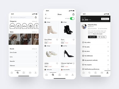 Vopero. The app to recirculate fashion. design ecommerce fashion interaction interface mobile design ui ux