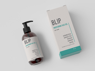 Packaging Design - Blip colour cosmetic products design packaging packaging design tipography turques