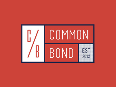 CommonBond.co Rebrand Pitch blue branding corporate identity finance interest loan logo orange student