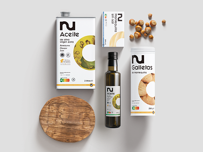 nu oleic products circular economy circular logo graphic design package design packaging sustainable zerowaste
