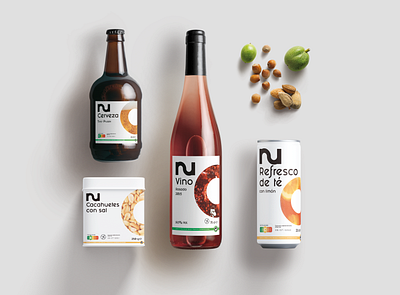 nu appetizer products circular economy graphic desgin logo packaging packaging design sustainable zerowaste