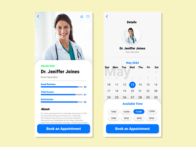 Online Doctor Appointment - Mobile App