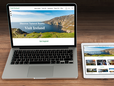 UX Case Study: the Official Website of Tourism Ireland design research design thinking redesign concept tourism ireland travel website ui ux ux case study ux design
