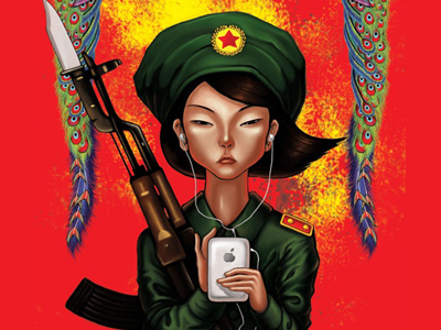 apple communist communist drawing illustration iphone