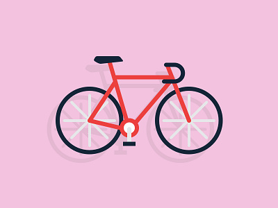 Bicycle bicycle bike illustration minimal