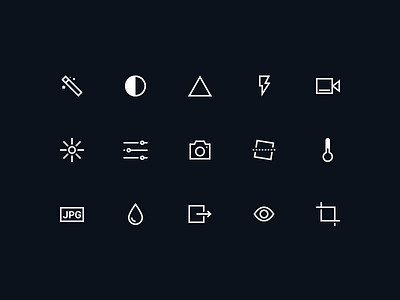 Camera Icons