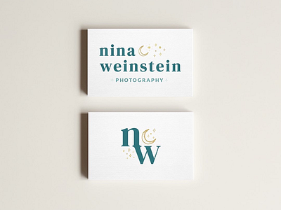 Vibrant Logo Business Cards