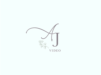 Abundant Joy Monogram logo design minimal logo design monogram design