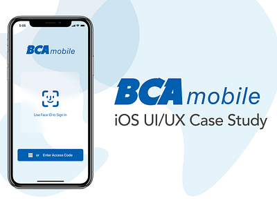 BCA Mobile iOS App Redesign case study ios native app uiux ux